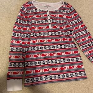 vineyard vines women’s Christmas pajama set